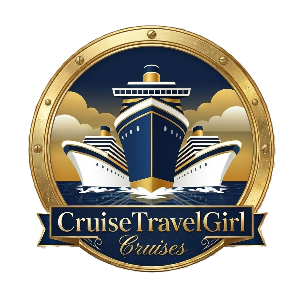 Cruise Travel Girl uses Cruise Travel Guru for bookings logo